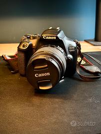 Canon EOS 1300D + Canon 18-55 mai usata