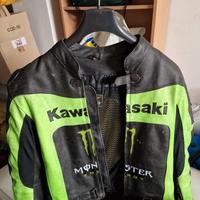 Giubbotto pelle Kawasaki 