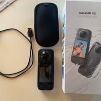 Insta360 x3 con protezioni