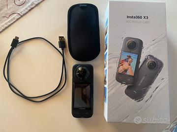 Insta360 x3 con protezioni