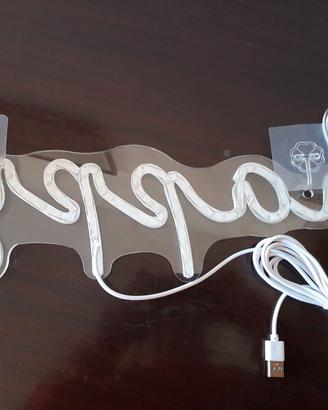 Scritte luminose