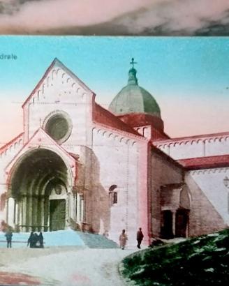 ANCONA - CATTEDRALE - 1923 - VIAGGIATA