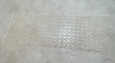 Centrotavola lino e chiacchierino