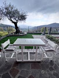 Tavolo da balcone  + 2 sedie