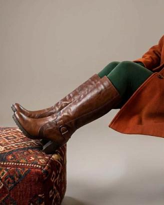 Stivali alti Easy Rose in pelle con scatola tg 37