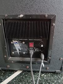 cassa amplificatore 250 watt