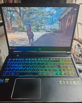 Acer Predator HELIOS 300 RTX 3070, 24gb RAM, 3TB. 