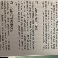 Rasoio elettrico cordless