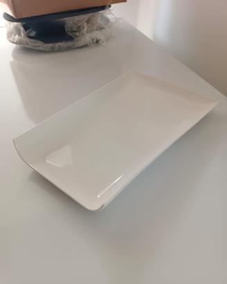 Piatti rettangolari in porcellana