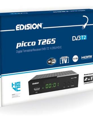 Decidere DDT TV. T2 -EDISION