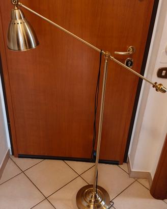 lampada da lettura in ottone