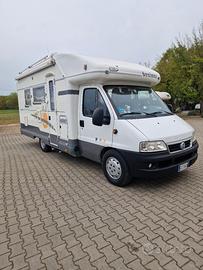 camper semintegrale benimar su ducato 2.8