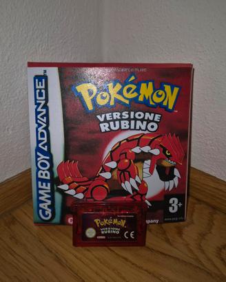 Pokémon Rubino (ITA) Game Boy Advance Originale