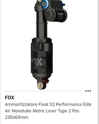 AMMORTIZZATORE FOX FLOAT X2 PERFORMANCE ELITE 