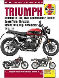 MANUALE OFFICINA HAYNES TRIUMPH 900 & 1200 (16-18
