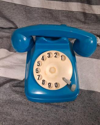 Telefono giocattolo anni 70