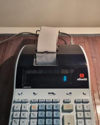Calcolatrice professionale Olivetti 812 