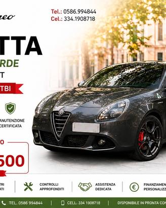 ALFA ROMEO GIULIETTA QUADRIFOGLIO VERDE 1750 TBi -
