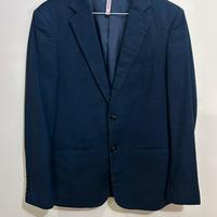 Completo elegante uomo blu taglia 46 vestito