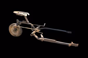 carrello porta operatore per motocoltivatore
