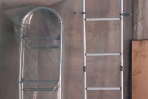 Scala Alluminio Trem 11 gradini NUOVA