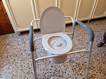 Ausilio bagno WC e sedia da doccia