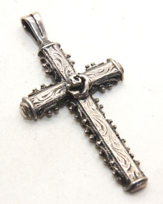 Stupendo crocefisso Vintage argento