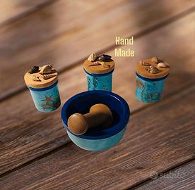 set barattoli da cucina