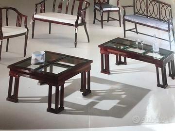 TAVOLINI RETTANGOLARI E QUADRATI IN LEGNO GREZZI D