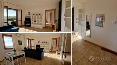 Bivano centro città panoramico luminoso e arredato