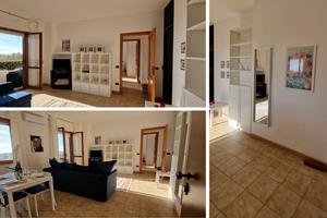 Bivano centro città panoramico luminoso e arredato