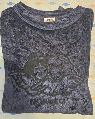 Maglia vintage Fiorucci Blue Velvet Tg. L