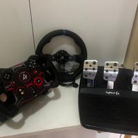 Set Completo da Sim Racing Logitech G-29 + Volante