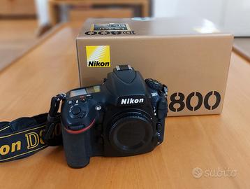 Nikon D800 fullframe