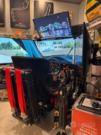 Simulatore postazione sim racing professionale