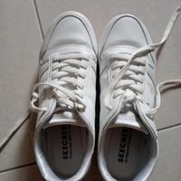 Skechers bianche Air-cooled Memory Foam n. 40