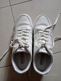 Skechers bianche Air-cooled Memory Foam n. 40