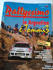 Rivista vintage Rallyssimo anni '90-2001