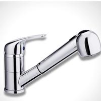 Miscelatore canna bassa con doccia estraibile