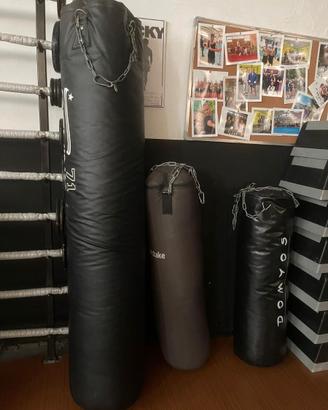3 sacchi da Boxe e Thay Boxe