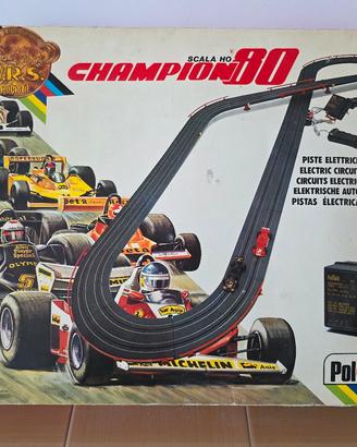 Pista Polistil Champion 80 con 3 macchinine