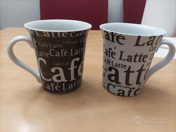 tazze caffe latte nuove 
