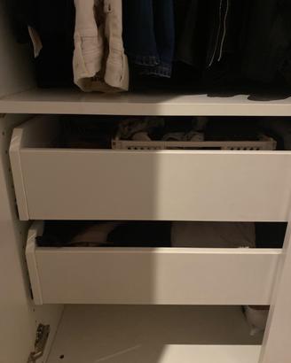 Cassetti armadio pax ikea 75 cm