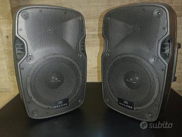 CASSE ATTIVE 10"e 12"  + SUBWOOFER 15" 