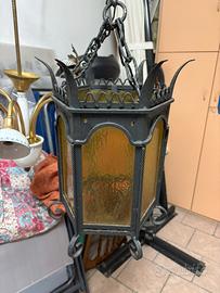 Set di 4 lampada da esterno vintage