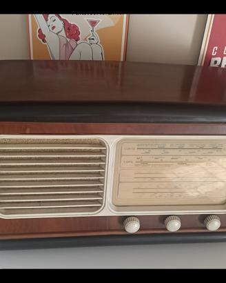 radio a valvole Phonola vintage 