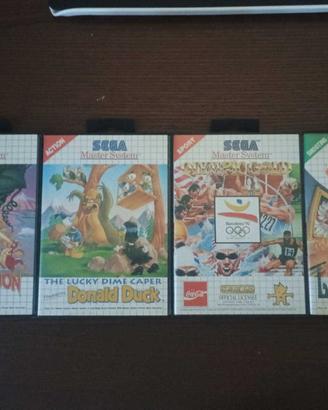Giochi sega master system distinte condizioni