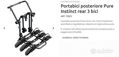 portabici posteriore Peruzzo instic rear 3bici