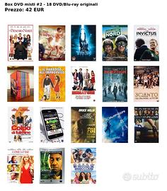 Box DVD misti #2 - 18 DVD/Blu-ray originali