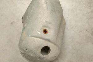 Cuffia Vespa Faro Basso in alluminio 